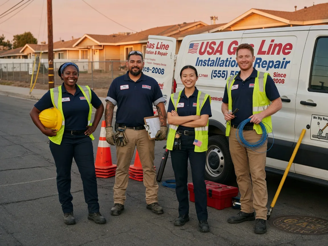 Gas Line Installation company in Okabena, MN